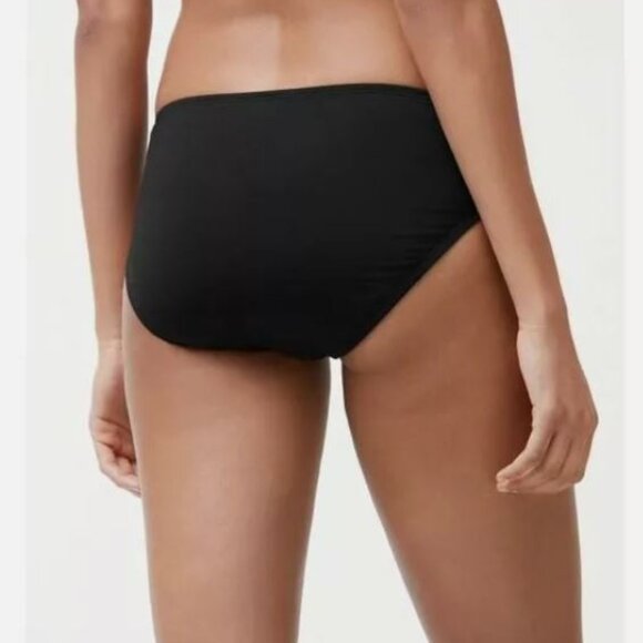 Tommy Bahama Pearl Solids Twist Front High Waisted Bikini Bottom - Picture 2 of 7